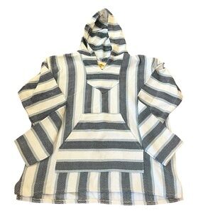 COPY - NWOT • Striped Hooded Baja Hoodie/Jacket